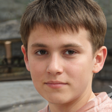 Photo of a brown-haired boy for Flickr