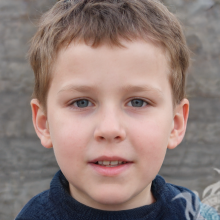 La cara de un chico lindo para Vkontakte.