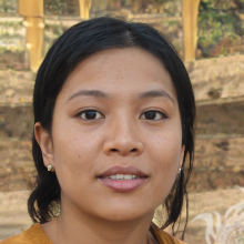 Photo of a Tibetan woman