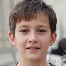 Скачать фейковый портрет маленького мальчика для Vkontakte