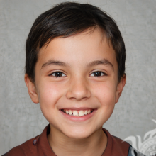 Завантажити фейковий портрет усміхненого хлопчика для YouTube