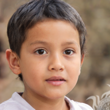 Gefälschtes Portrait eines kleinen Jungen für Baddo