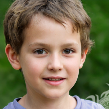Download face photo of cute little boy to your account