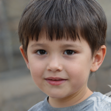 Netter kleiner Junge Gesicht Foto-Download Zufallsgenerator