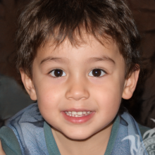 Laden Sie den Fotogenerator für das Gesicht eines kleinen Jungen herunter Meragor.com