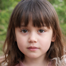 Little girl's face for avito