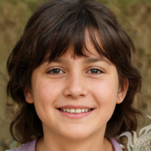 Cara de niña en el avatar de TikTok
