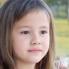 Картинка лицо девочки 4 года