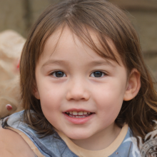 Красиве фото особи дівчинки 2 роки