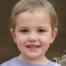 Картинка лицо девочки 1 год