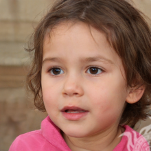 Imagen de cara de niña para avatar