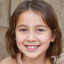 Красивое фото лица девочки 9 лет