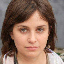 Retrato de uma menina na foto do perfil Tabor