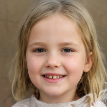 Beautiful photos of fair-haired little girls