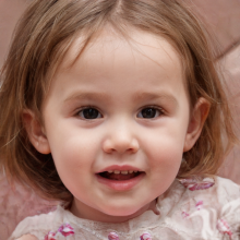 Beautiful faces of little girls 90 by 90 pixels