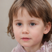 Portrait of a little girl on avatar download