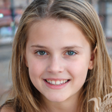 Портрет девочки на аватарку 11 лет