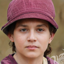 Girl with hat