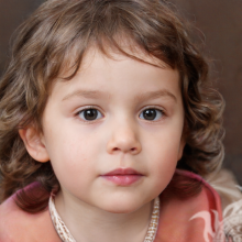 Portrait eines wundervollen kleinen Mädchens