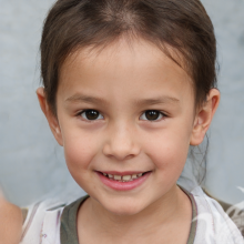 Portrait une fillette de 4 ans télécharger