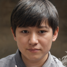Laden Sie das Gesicht eines einfachen asiatischen Jungen auf Facebook herunter