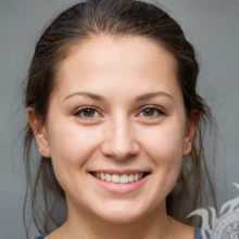 Gesicht eines ukrainischen Mädchens-Fotografie-Profils