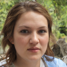 Photo of a Ukrainian serious girl