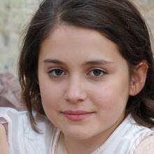 Лицо украинской девочки фейковое