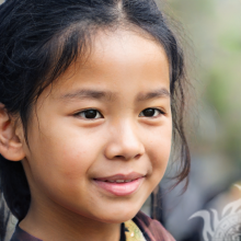 Фото маленькой вьетнамской девочки
