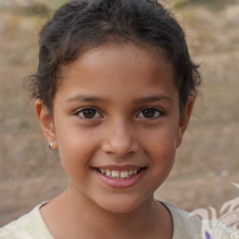 Brazilian little girl portrait download