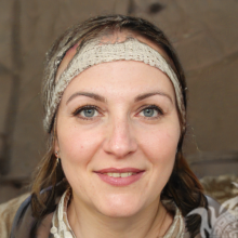Ukrainian Muslim woman