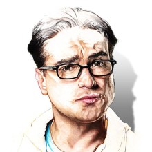 Картинка на аватар мужчина в очках