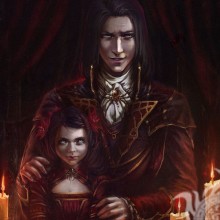 Семья вампиров картинка на аватар