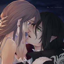 Поцелуй с вампиром аниме на аву