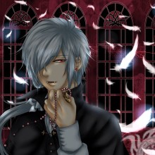 Anime com um cara vampiro no avatar