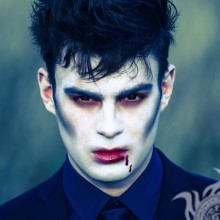 Vampir Kerl Foto für Avatar
