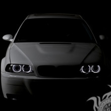 Imagem de download de carro BMW para avatar de menina