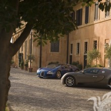 Foto cara de um carro Bugatti para um cara