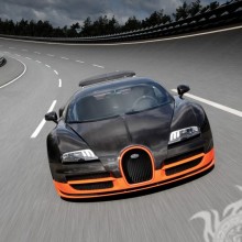 Téléchargez une photo d'une magnifique Bugatti sur l'avatar d'un mec