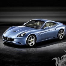 Baixe a foto do carro da Ferrari na página do avatar