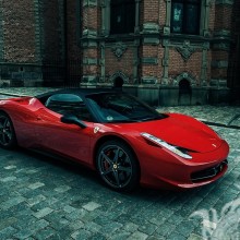 Photo de voiture Ferrari pour le téléchargement de l'avatar