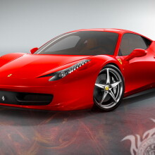 Ferrari rouge cool télécharger la photo sur votre photo de profil pour une fille