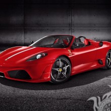 Baixe para a foto de perfil uma bela foto de um carro esportivo Ferrari