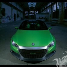 Аватарка на ВатсАпп елегантний зелений Volkswagen завантажити фото