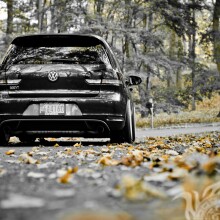 Cooles Instagram Avatar cooles schwarzes Volkswagen Foto herunterladen