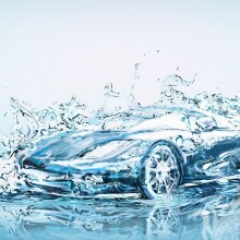 Скачать фото на аву бесплатно абстракция машины из воды