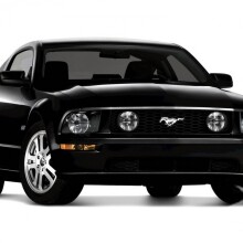 Cool black Ford Mustang download photo for the guy on the profile picture