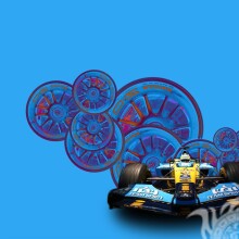 Racing car download the picture on the avatar in TikTok