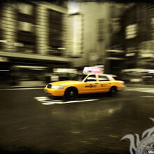 Descargar foto de taxi amarillo