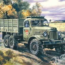Imagen en el avatar del camión retro soviético Istagram ZIL